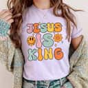Jesus Is King Christian Religious Cute T-Shirt