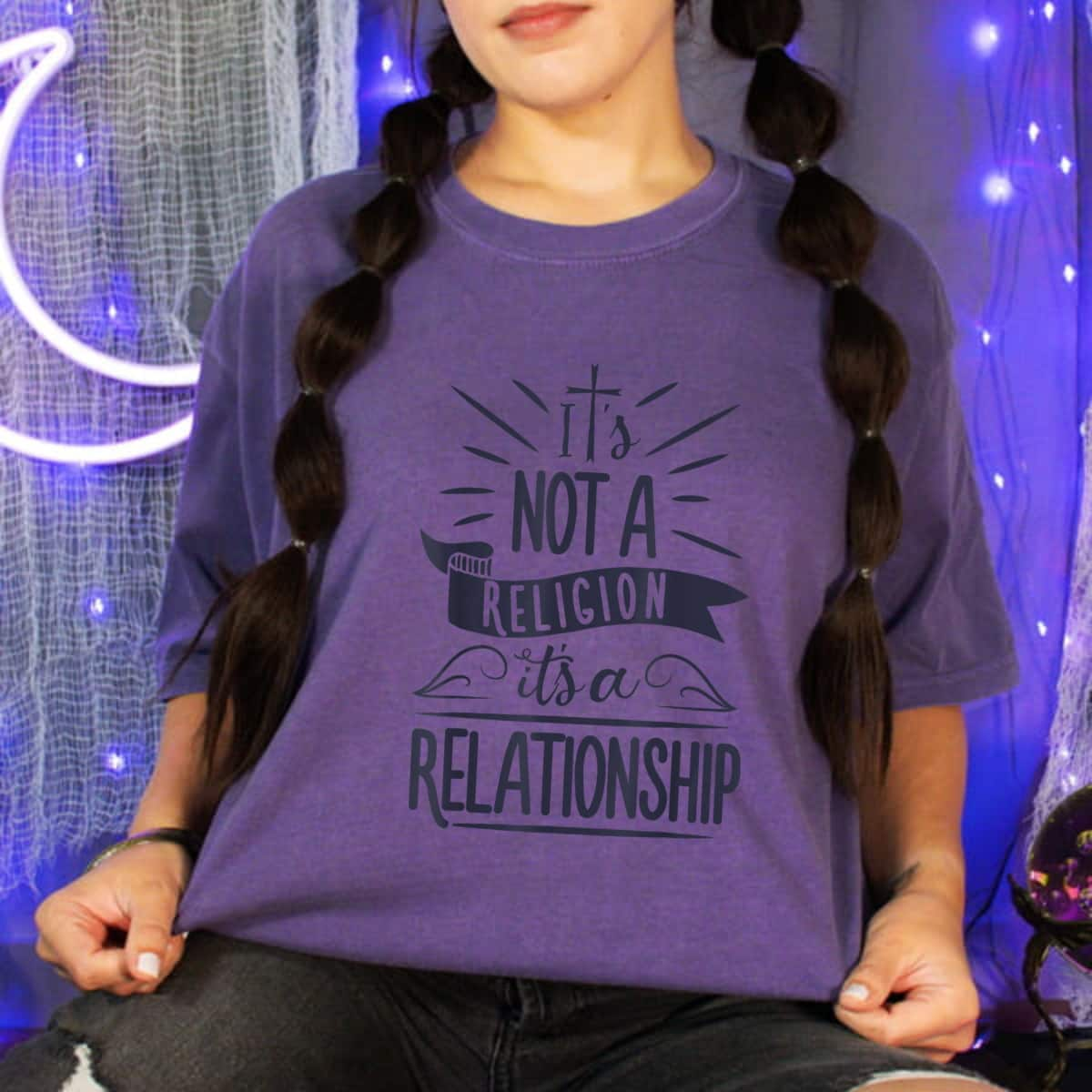 It's Not A Religion It's A Relationship Christian T-Shirt