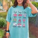 Girl God Says Im Princess Christian Cute Jesus Toddler T-Shirt Girl God Says Im Princess Christian Cute Jesus Toddler T-Shirt