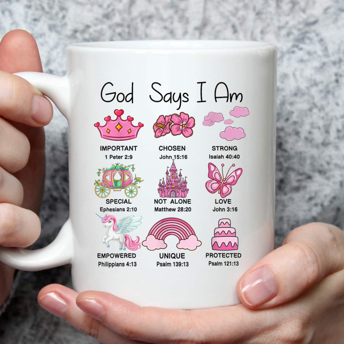 Girl God Says Im Princess Christian Cute Jesus Toddler T-Shirt Girl God Says Im Princess Christian Cute Jesus Toddler T-Shirt