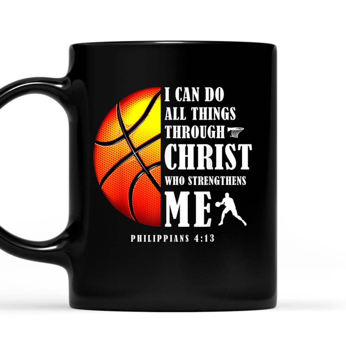 I Can Do All Things Through Christ Christian Basketball Team T-Shirt I Can Do All Things Through Christ Christian Basketball Team T-Shirt