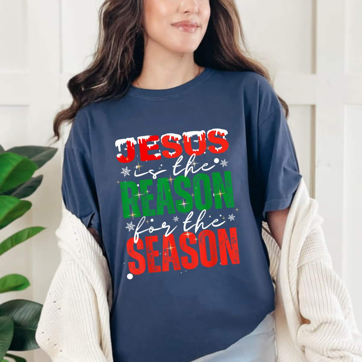 Jesus Is The Reason For The Season Christmas Gift T-Shirt