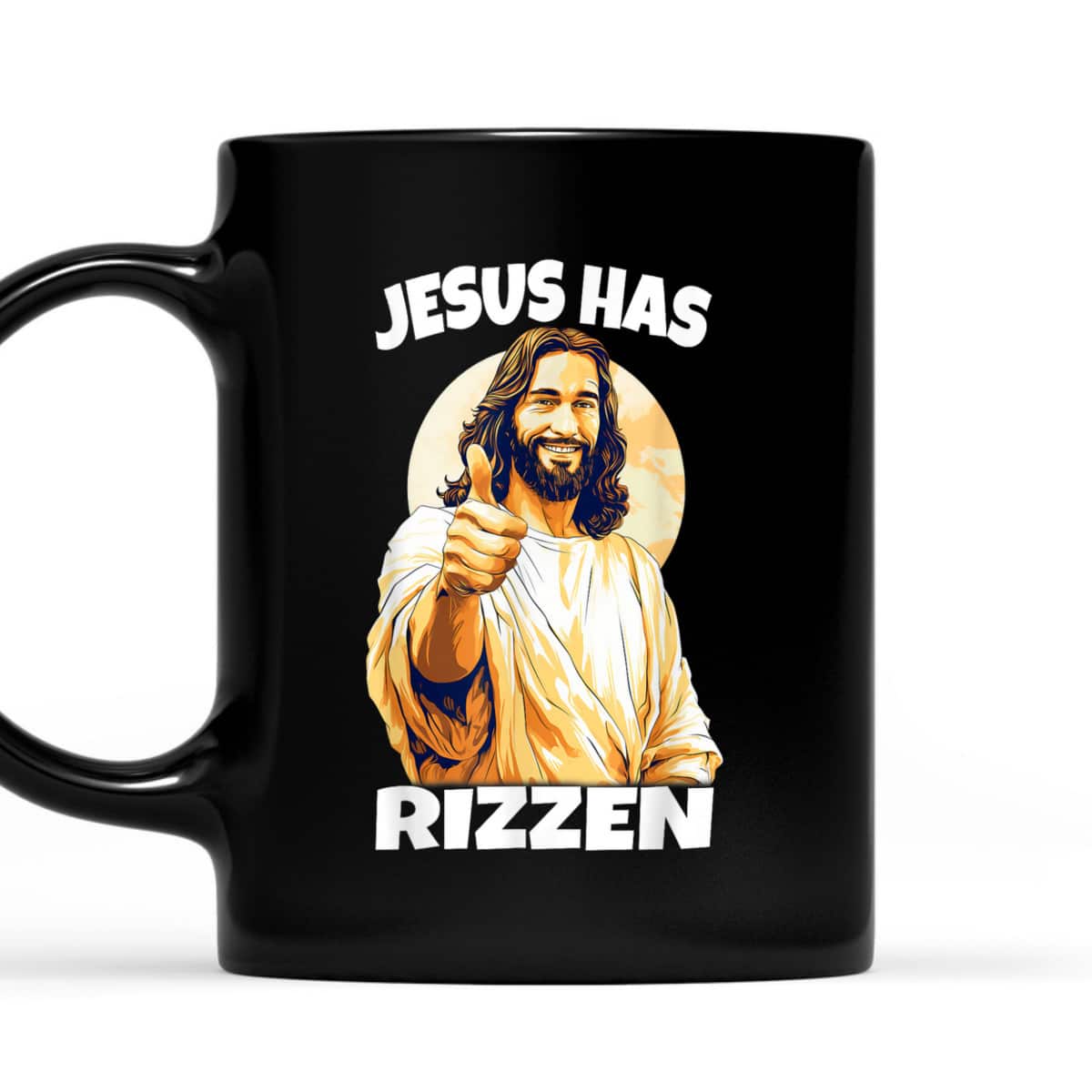 Jesus Has Rizzen Christian Quote Funny Religion T-Shirt Jesus Has Rizzen Christian Quote Funny Religion T-Shirt