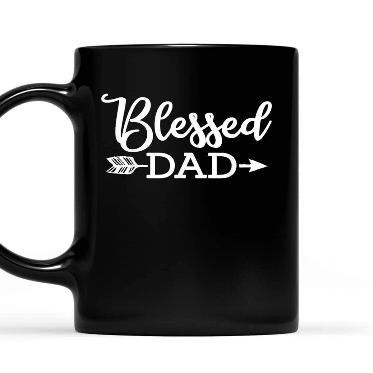 Blessed Dad Religious Jesus Christian Faith Church Papa Gift T-Shirt Blessed Dad Religious Jesus Christian Faith Church Papa Gift T-Shirt