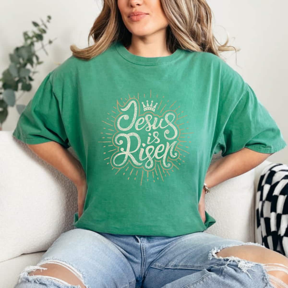 He Is Risen Jesus Is Risen Easter Christian T-Shirt He Is Risen Jesus Is Risen Easter Christian T-Shirt