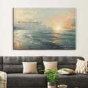Be Still And Know Seascape Psalm 4610 Canvas Wall Art