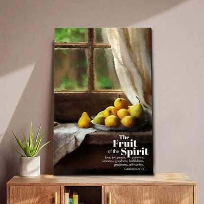 The Fruit Of The Spirit, Vintage Window, Wall Art Canvas Canvas Print The Fruit Of The Spirit, Vintage Window, Wall Art Canvas Canvas Print