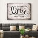 Let All That You Do Be Done In Love 1 Corinthians 1614 Bible Verse Canvas Wall Art