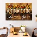 Be Still And Know That I Am God Psalm 4610 Mason Jar Flowers Canvas Wall Art