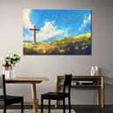 I Can Do All Things Through Christ Wooden Cross Philippians 4:13 Canvas Wall Art