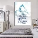 Mountain Be Still And Know That I Am God Psalm 46:10 Christian Canvas Print Mountain Be Still And Know That I Am God Psalm 46:10 Christian Canvas Print