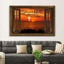 Give It To God And Go To Sleep Cross Sunset Canvas Wall Art Give It To God And Go To Sleep Cross Sunset Canvas Wall Art