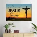 Christian Jesus Saves Canvas Wall Art Christian Jesus Saves Canvas Wall Art