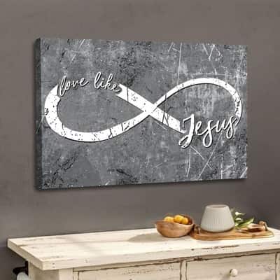 Religious Canvas Wall Art Gift Love Like Jesus Christian Religious Canvas Wall Art Gift Love Like Jesus Christian