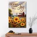 James 1:2 Today I Choose Joy Canvas Print American Farm James 1:2 Today I Choose Joy Canvas Print American Farm
