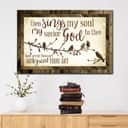 Then Sings My Soul My Savior God To Thee Canvas Wall Art