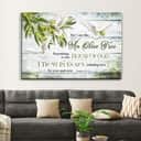 Psalm 52:8 I Am Like An Olive Tree Canvas Wall Art