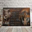 Christian I Can Only Imagine Canvas Wall Art Lion And Lamb