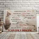 Christian I Can Only Imagine Canvas Wall Art