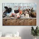 Dairy Cow God Says You Are Canvas Wall Art Dairy Cow God Says You Are Canvas Wall Art