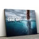 He Was Afraid And Cried Out Save Me Canvas Wall Art He Was Afraid And Cried Out Save Me Canvas Wall Art