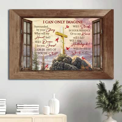 Glory Heart I Can Only Imagine Canvas Wall Art