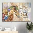 Jasmine Brown Horse Be Still And I Am God Canvas Wall Art Jasmine Brown Horse Be Still And I Am God Canvas Wall Art