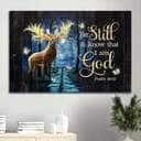 Psalm 46:10 Christian Be Still And Know That I Am God Canvas Wall Art Psalm 46:10 Christian Be Still And Know That I Am God Canvas Wall Art