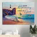 Christian Canvas Wall Art Good Morning Child Of God