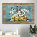 Christian Pit Bull You Are My Sunshine Canvas Wall Art