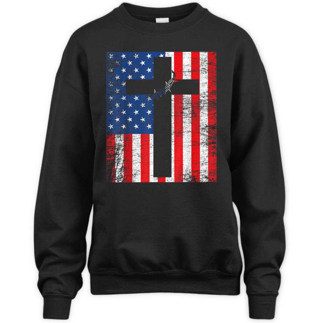 4th Of July Independence Day T-Shirt American Flag With Cross Jesus Stripes Patriotic Christian 4th Of July Independence Day T-Shirt American Flag With Cross Jesus Stripes Patriotic Christian