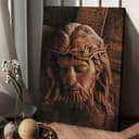 Christian Canvas Print Jesus Crown Of Thorns Christian Canvas Print Jesus Crown Of Thorns