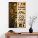 Christian Canvas Print I Am The Daughter Of A King