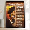 God Says You Are Canvas Print Unique Special Lovely Strong