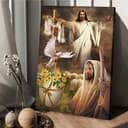 Cross Jesus Christian Religious Faith Gift Canvas Print