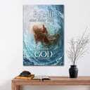 Psalm 46:10 Be Still And Know That I Am God Canvas Print Christian Gift