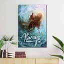 Christian Jesus I Am With You Always Canvas Print Christian Jesus I Am With You Always Canvas Print