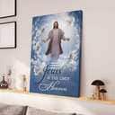 Christian Into The Hand Of Jesus Is The Only Way To Heaven Canvas Print
