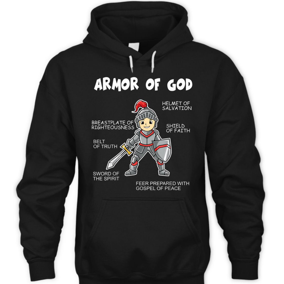 Put On The Full Armor Of God Cute Christian Religious Gift T-Shirt Put On The Full Armor Of God Cute Christian Religious Gift T-Shirt