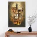 Jesus The Lion Of Judah Canvas Print
