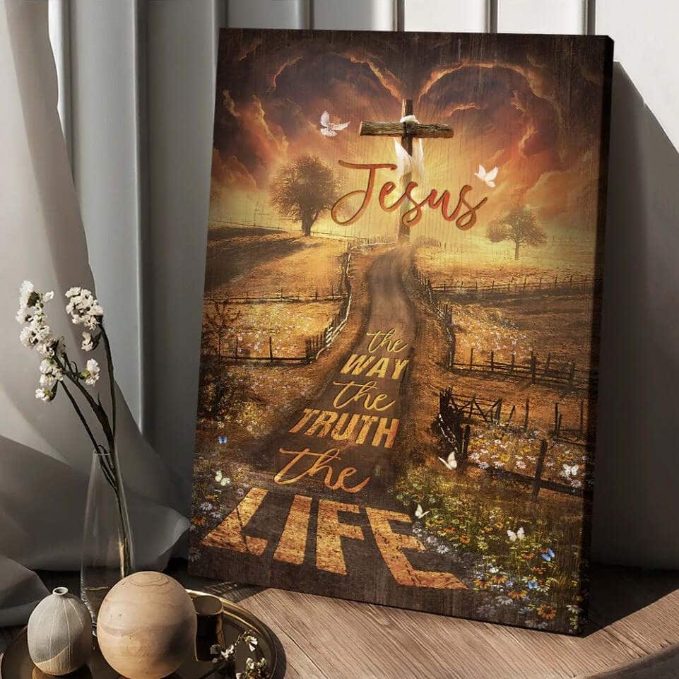 Jesus The Way The Truth The Life Canvas Print Jesus The Way The Truth The Life Canvas Print