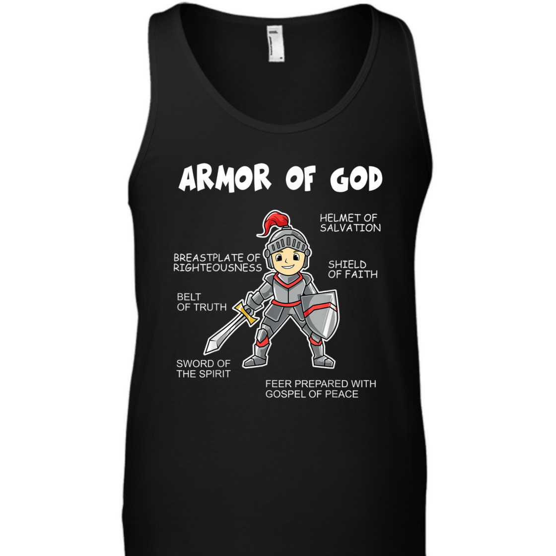 Put On The Full Armor Of God Cute Christian Religious Gift T-Shirt Put On The Full Armor Of God Cute Christian Religious Gift T-Shirt
