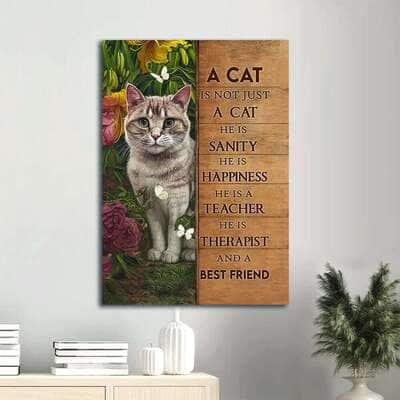 Christian A Cat Is Not Just A Cat Canvas Print