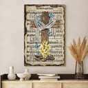 Christian Cross Crown Of Thorns Song Lyrics Canvas Print Christian Cross Crown Of Thorns Song Lyrics Canvas Print