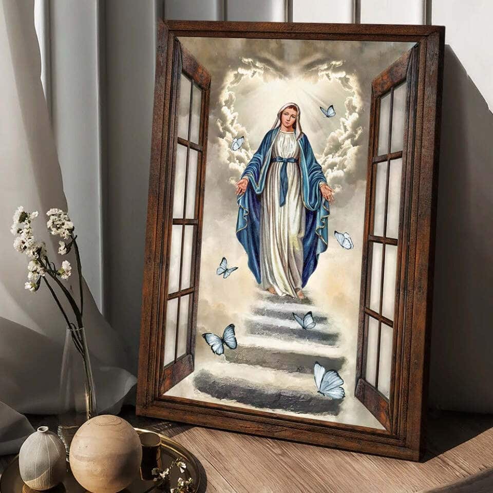 Maria The Way To Heaven Canvas Print Maria The Way To Heaven Canvas Print