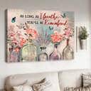 Christian As Long As I Breathe You'll Be Remembered Canvas Wall Art