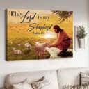 Christian The Lord Is My Shepherd Canvas Wall Art