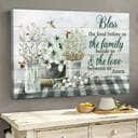 Christian Bless The Food Before Us The Family Beside Us The Love Between Us Amen Canvas Wall Art