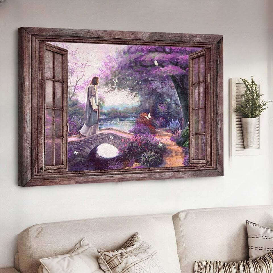 Christian Jesus Hevean Peace And Grace Canvas Wall Art Christian Jesus Hevean Peace And Grace Canvas Wall Art
