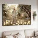 Christian Jesus A New Day Has Come Canvas Wall Art